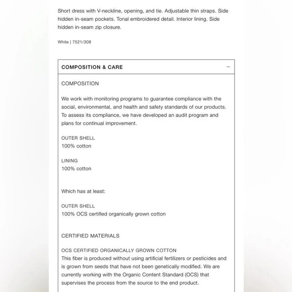 ZARA EMBROIDERED WHITE DRESS WITH BOWS - Picture 8 of 8